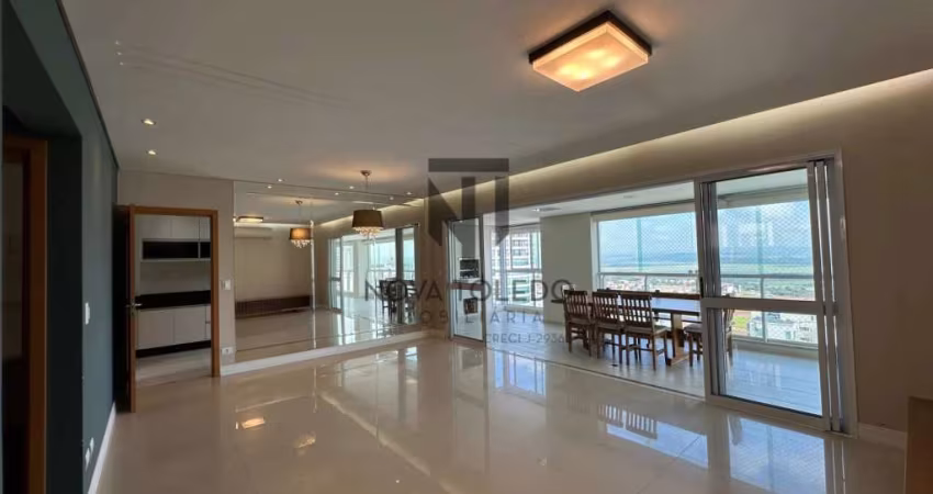 APARTAMENTO PARA VENDA E LOCAÇÃO - 4 SUÍTES, 194 METROS, SALA AMPLA, SACADA GOURMET EM CONDOMÍNIO CLUBE - JARDIM AQUARIUS.