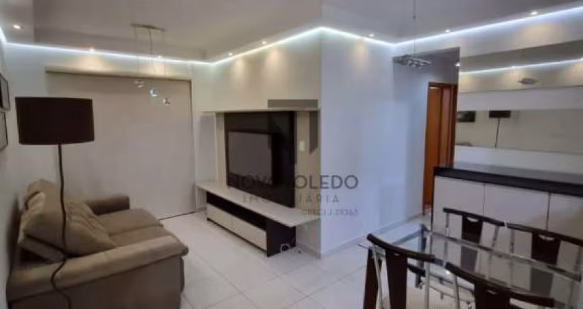 APARTAMENTO PARA LOCAÇÃO - 100% MOBILIADO - 72m² - 2 DORMITÓRIOS 1 SUÍTE - JARDIM SATÉLITE - SJC
