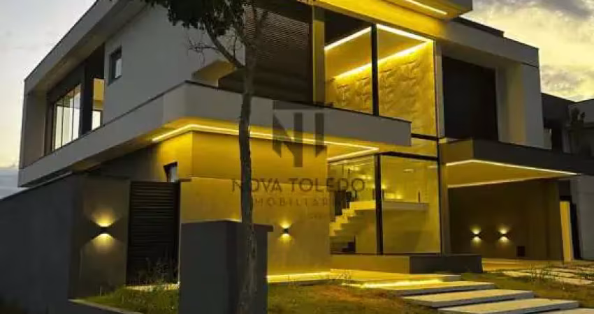 Sobrado em condominio fechado á venda - 348,61m² - 4 suítes - residencial mônaco - urbanova - sjc