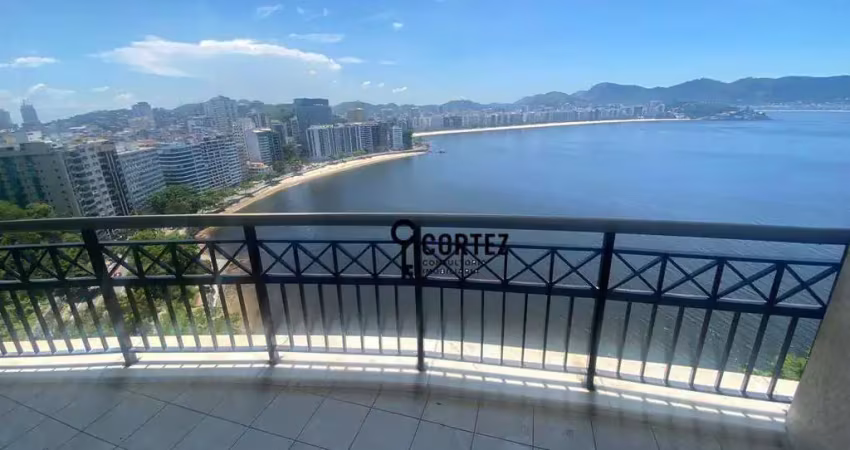 Apartamento com 4 dormitórios à venda, 170 m² por r$ 2.400.000 - ingá - niterói/rj