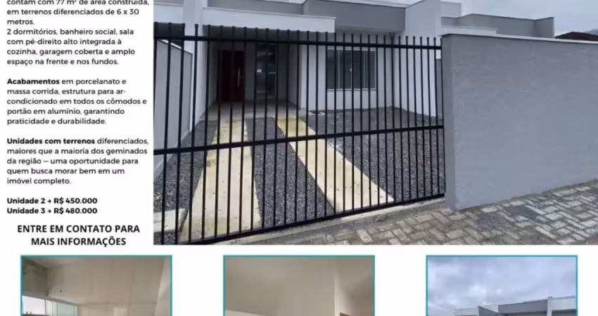 Casa com 2 quartos à venda na Rua Marechal Castelo Branco, 5058, Sossego, Schroeder