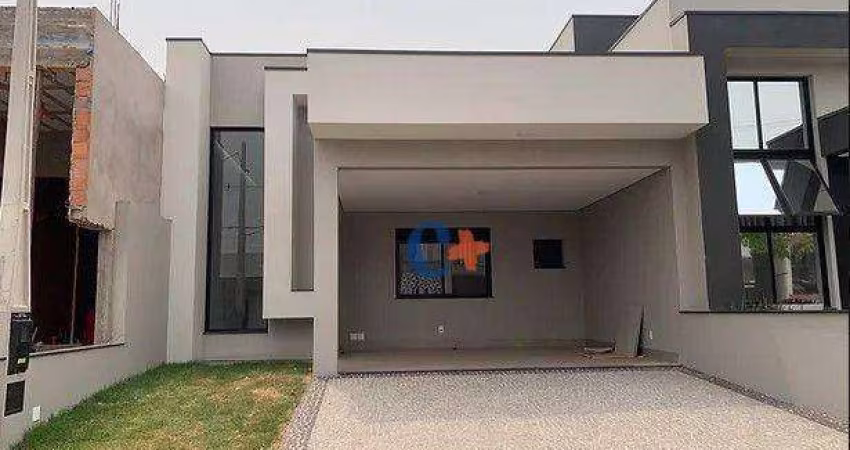 Casa com 3 dormitórios à venda, 137 m² por R$ 1.040.000,00 - Condomínio Residencial Terras da Estância - Ala do Bosque - Paulínia/SP