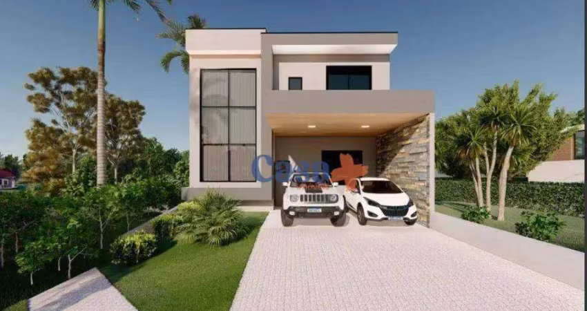 Casa à venda, 176 m² por r$ 1.260.000,00 - condomínio residencial terras da estância - ala dos ipês - paulínia/sp