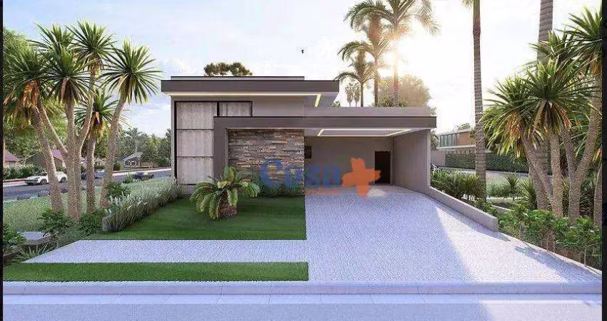 Casa à venda, 222 m² por R$ 1.990.000,00 - Condomínio Residencial Santorini - Paulínia/SP