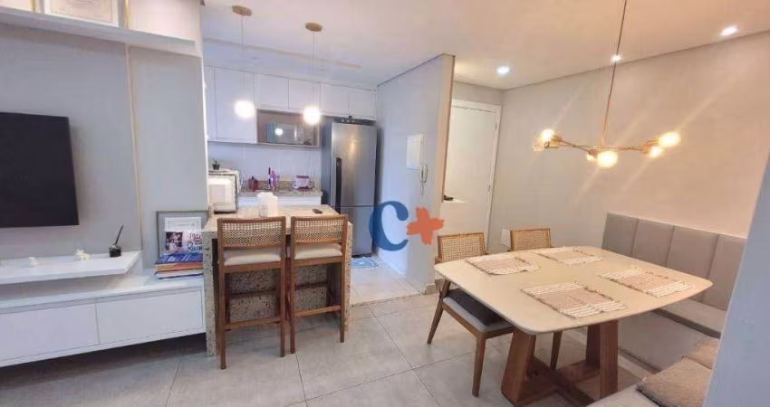 Apartamento com 2 dormitórios à venda, 60 m² por R$ 550.000,00 - Brisa da Mata - Manacás - Paulínia/SP
