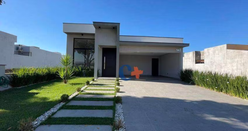 Casa com 3 dormitórios à venda, 187 m² por R$ 1.250.000,00 - Condomínio Campos do Conde II - Paulínia/SP
