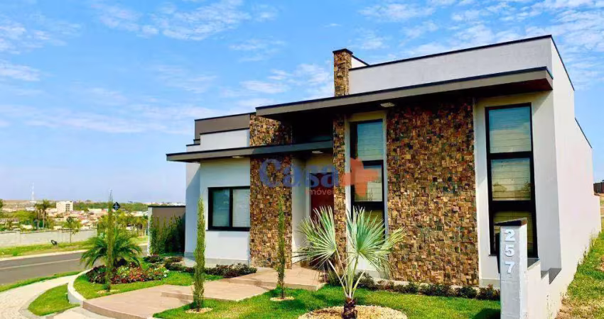 Casa com 3 dormitórios à venda, 216 m² por r$ 1.790.000,00 - condomínio la dolce vita - paulínia/sp