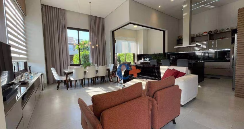 Casa com 3 dormitórios à venda, 189 m² por R$ 1.600.000,00 - Condomínio Reserva Real - Paulínia/SP