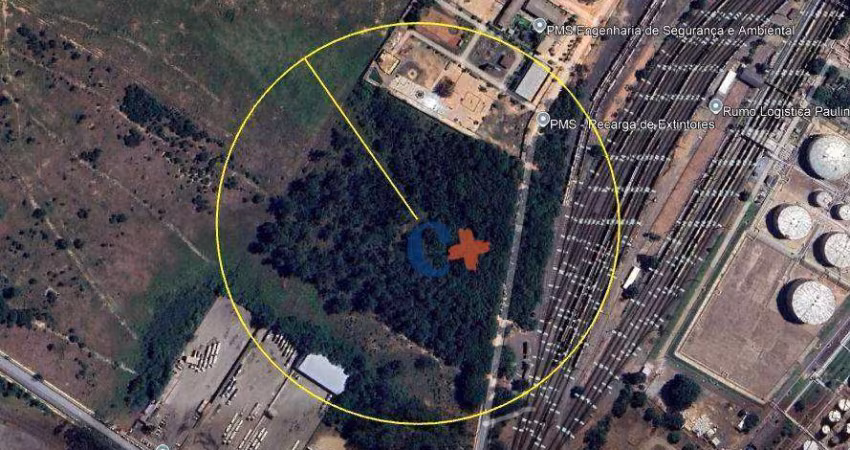 Terreno, 9399 m² - venda por R$ 5.000.000,00 ou aluguel por R$ 28.100,00/mês - Cascata - Paulínia/SP