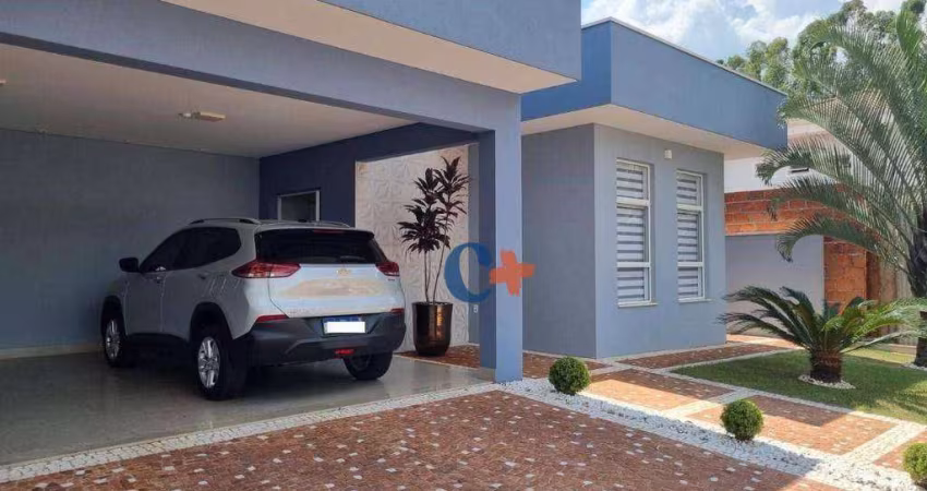 Casa com 3 dormitórios à venda, 260 m² por R$ 1.880.000,00 - Condomínio Athenas - Paulínia/SP