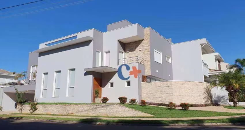 Casa com 3 dormitórios à venda, 292 m² por r$ 1.640.000 - condomínio yucatan - paulínia/sp **com móveis incluso