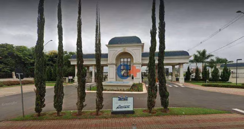 Terreno à venda, 301 m² por r$ 640.000,00 - condomínio residencial club portinari - paulínia/sp