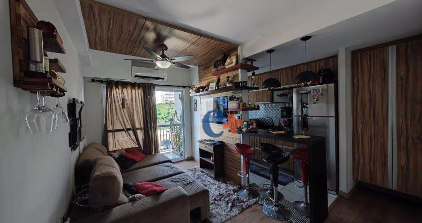 Apartamento com 2 dormitórios à venda, 58 m² por R$ 480.000,00 - Morumbi - Paulínia/SP