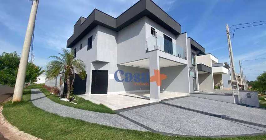 Casa com 3 dormitórios à venda, 161 m² por r$ 1.290.000,00 - condomínio residencial terras da estância - ala do bosque - paulínia/sp