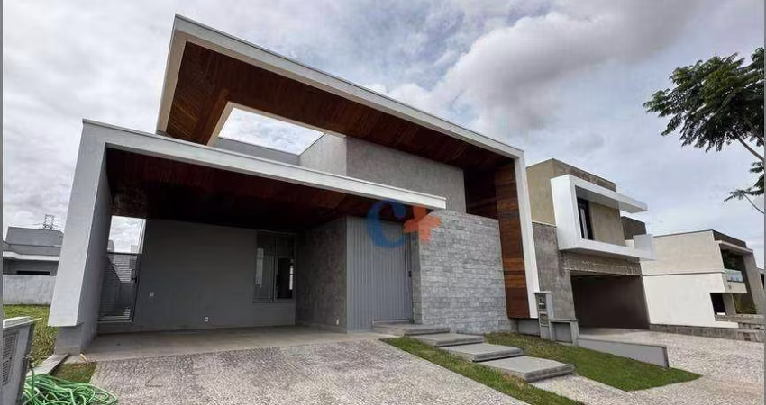 Casa com 4 dormitórios à venda, 211 m² por R$ 2.250.000,00 - Condomínio Residencial Santorini - Paulínia/SP