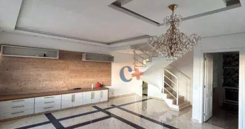 Cobertura com 3 dormitórios à venda, 136 m² por r$ 1.150.000,00 - parque das flores - campinas/sp