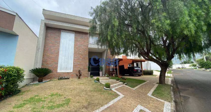 Casa com 3 dormitórios, 220 m² - venda por r$ 1.550.000,00 ou aluguel por r$ 8.212,40/mês - condomínio campos do conde 1 - paulínia/sp