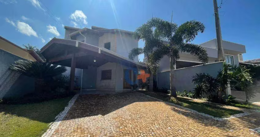Casa com 3 dormitórios para alugar, 230 m² por r$ 7.682,00/mês - condomínio terras do fontanário - paulínia/sp