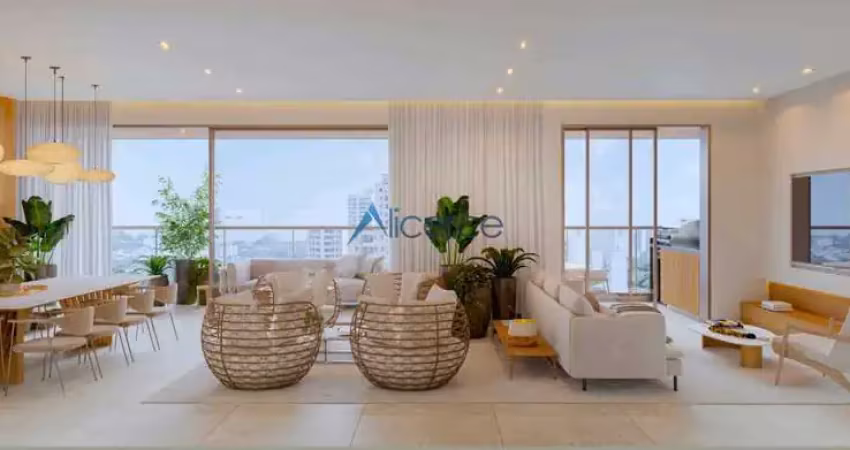Luxo: apartamento com 04 suítes e 04 vagas de garagem no santa helena