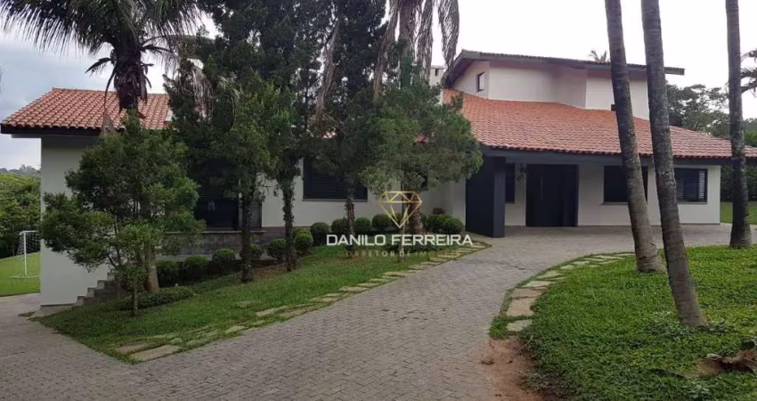 Casa com 5 dormitórios para alugar, 421 m² por r$ 20.000,00/mês - condomínio terras de são josé - itu/sp