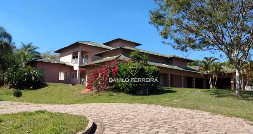Chácara com 4 dormitórios à venda, 20000 m² por r$ 7.800.000,00 - condomínio colinas do mosteiro de itaici - indaiatuba/sp