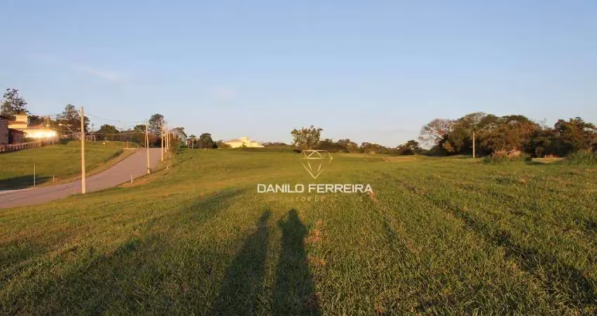 Terreno à venda, 1073 m² por r$ 650.000,00 - condomínio fazenda kurumin - itu/sp