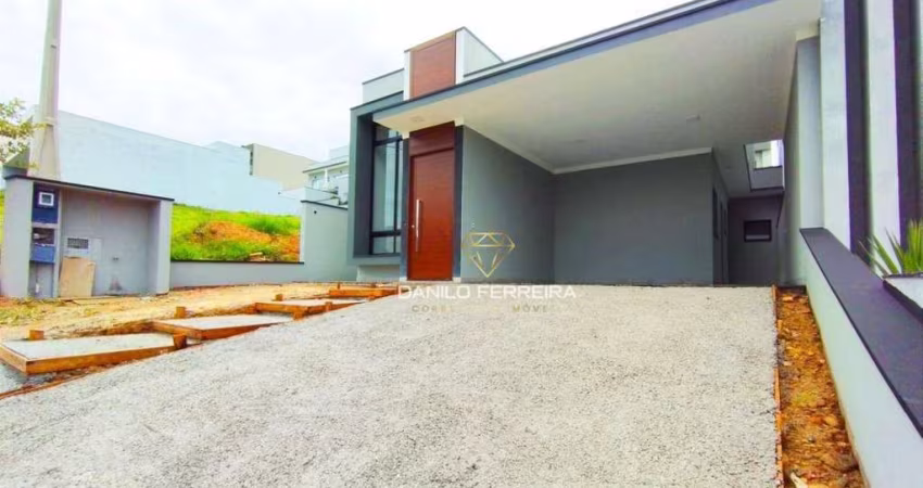 Casa com 3 dormitórios à venda, 134 m² por R$ 1.100.000,00 - Condomínio Gardenville - Itu/SP