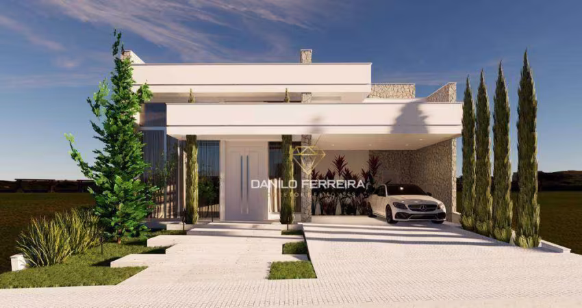 Casa com 3 dormitórios à venda, 190 m² por R$ 1.800.000,00 - Condomínio Maria José - Indaiatuba/SP