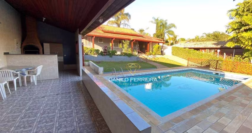 Casa com 5 dormitórios à venda, 460 m² por R$ 1.480.000,00 - Condomínio Colinas do Mosteiro de Itaici - Indaiatuba/SP