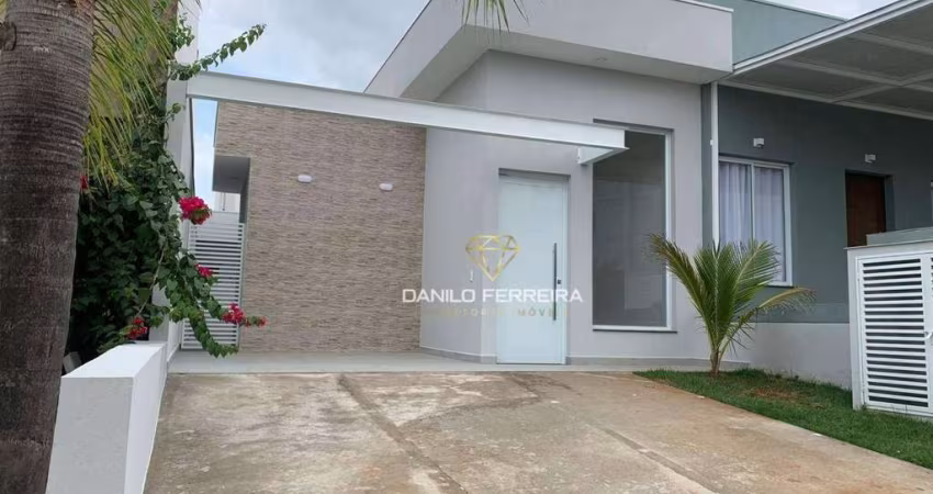 Casa com 3 dormitórios à venda, 79 m² por R$ 650.000,00 - Condomínio Portal dos Sabias - Itu/SP