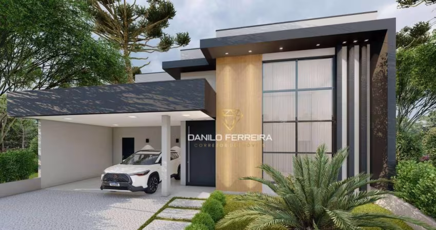 Casa com 3 dormitórios à venda, 194 m² por R$ 1.430.000,00 - Condominio Milano - Indaiatuba/SP