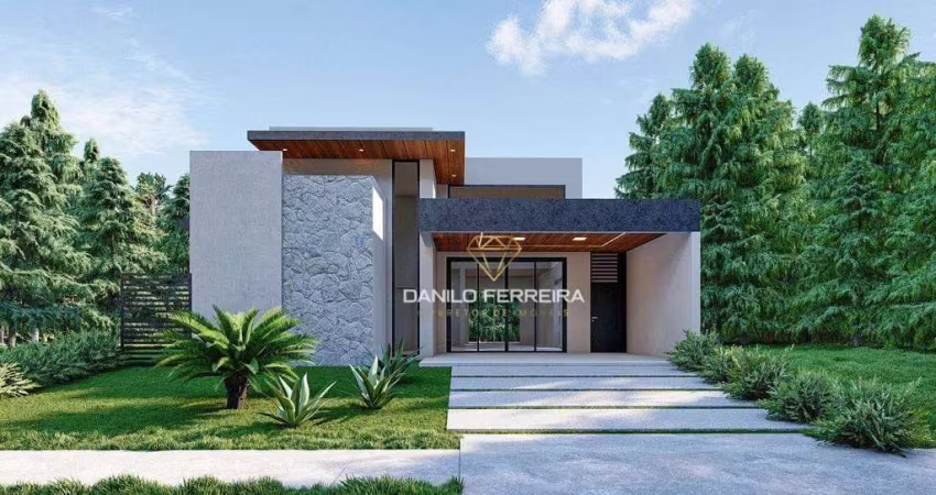 Casa com 3 dormitórios à venda, 161 m² por R$ 1.200.000,00 - Condomínio Central Parque - Salto/SP