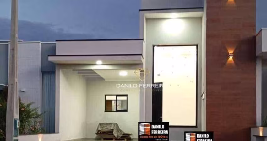 Casa com 3 dormitórios à venda, 105 m² por R$ 890.000,00 - Condomínio Village Moutonnée - Salto/SP