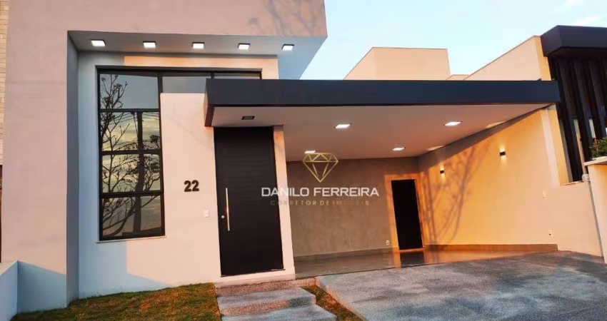 Casa com 3 dormitórios à venda, 176 m² por R$ 1.390.000,00 - Condominio Mont Blanc - Itu/SP