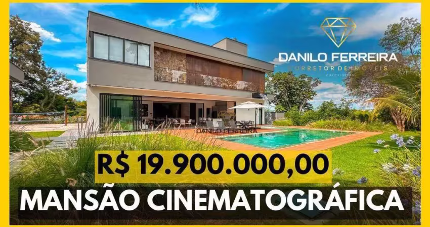 Casa com 4 dormitórios à venda, 850 m² por r$ 19.900.000,00 - terras de são josé - itu/sp