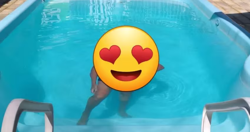 Casa com piscina aceita cartão e FGTS