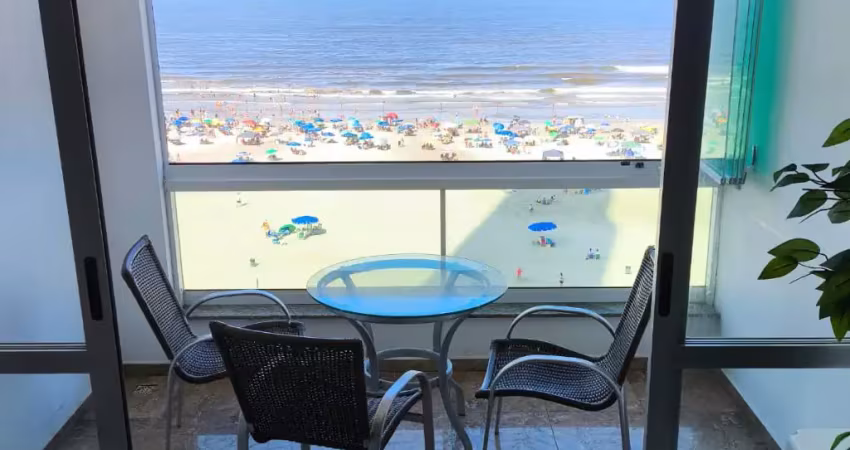 Apartamento mobiliado para aluguel anual na avenida atlântica em balneário camboriú