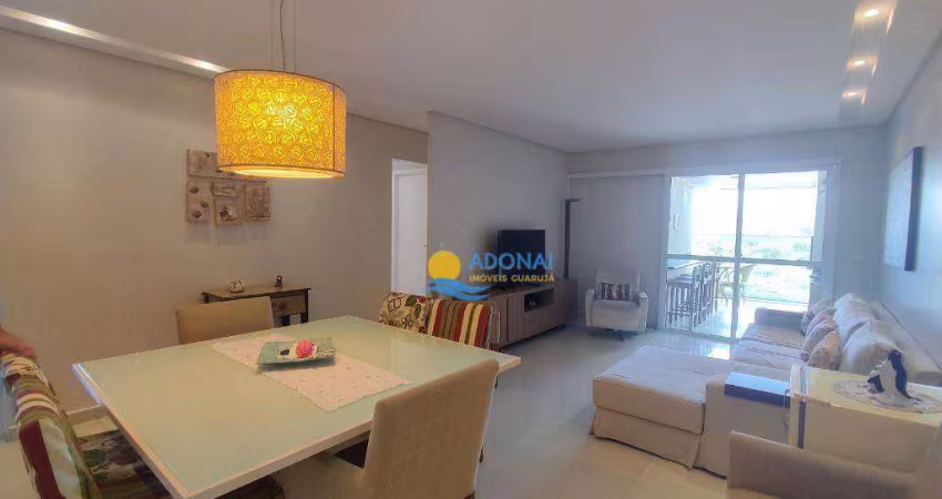 Apartamento com 3 dormitórios à venda, 114 m² por R$ 980.000,00 - Tombo - Guarujá/SP