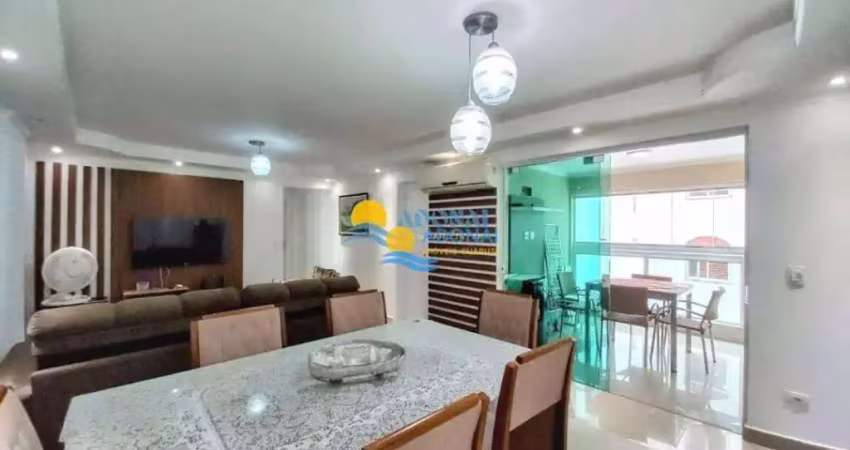Apartamento com 3 dormitórios à venda, 100 m² por r$ 950.000,00 - pitangueiras - guarujá/sp