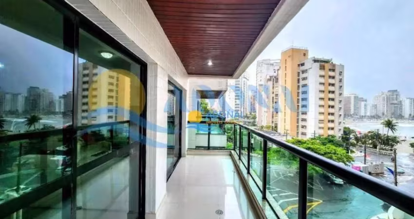 Apartamento com 3 dormitórios à venda, 120 m² por r$ 850.000,00 - jardim astúrias - guarujá/sp
