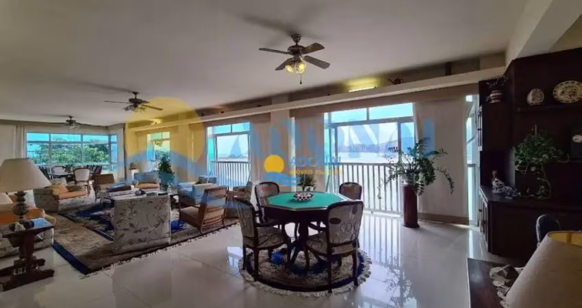 Apartamento com 7 dormitórios à venda, 500 m² por r$ 1.500.000,00 - pitangueiras - guarujá/sp