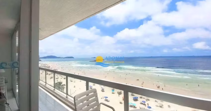 Apartamento com 3 dormitórios à venda, 170 m² por r$ 870.000,00 - pitangueiras - guarujá/sp