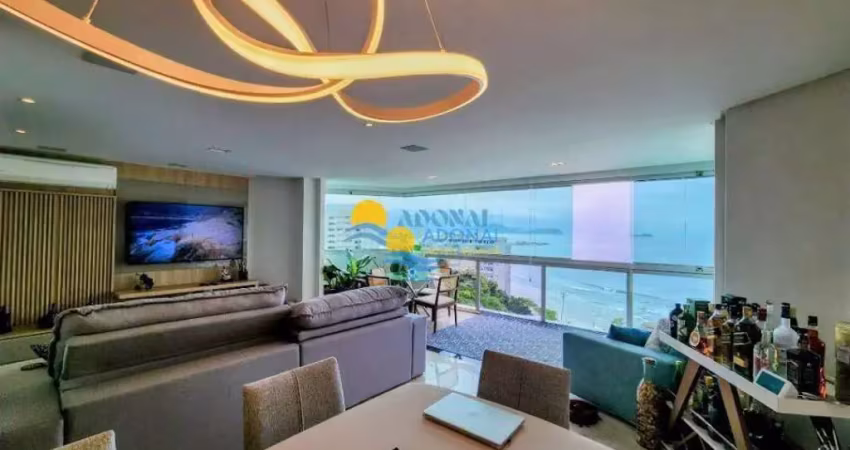 Apartamento com 3 dormitórios à venda, 140 m² por r$ 1.700.000,00 - jardim astúrias - guarujá/sp