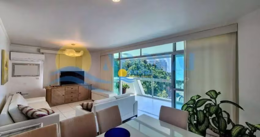 Apartamento com 3 dormitórios à venda, 140 m² por r$ 1.500.000,00 - jardim astúrias - guarujá/sp