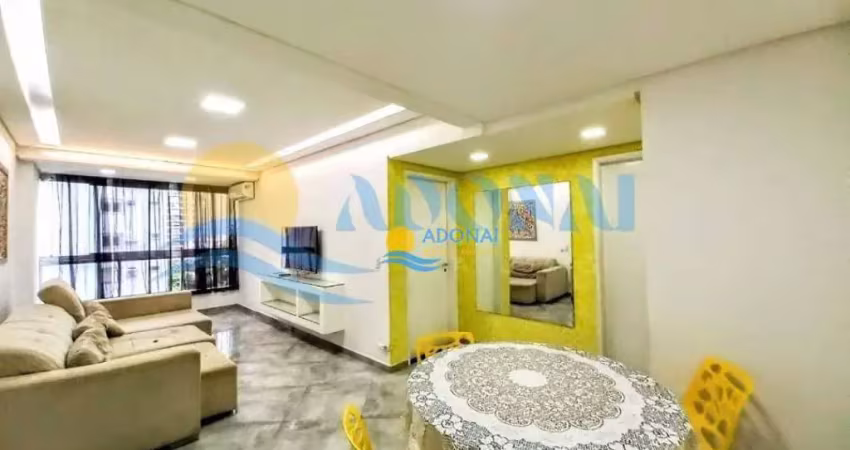 Apartamento com 2 dormitórios à venda, 80 m² por r$ 600.000,00 - jardim astúrias - guarujá/sp
