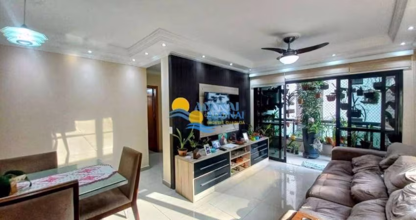 Apartamento com 3 dormitórios à venda, 95 m² por R$ 570.000,00 - Pitangueiras - Guarujá/SP
