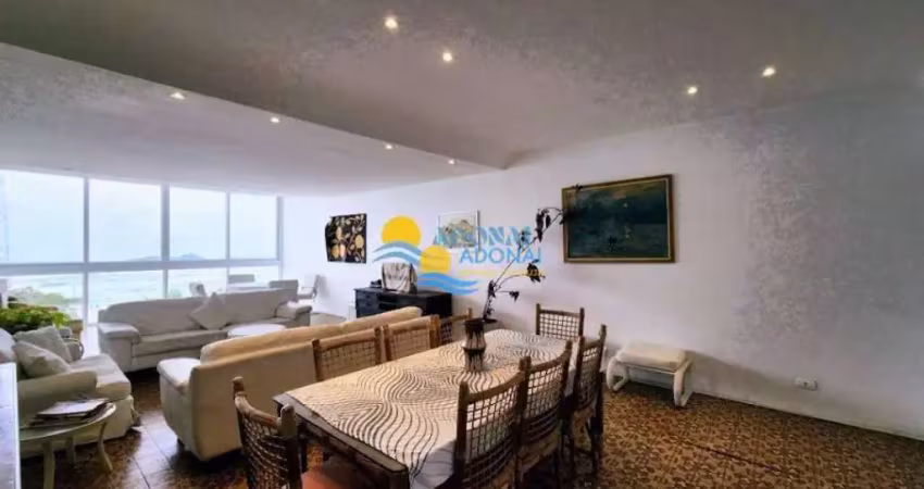 Apartamento com 4 dormitórios à venda, 220 m² por r$ 1.050.000,00 - pitangueiras - guarujá/sp
