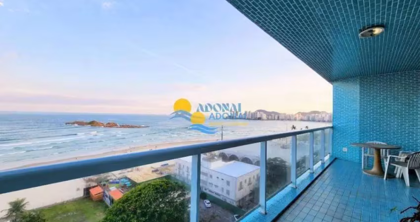 Apartamento com 3 dormitórios à venda, 195 m² por r$ 1.500.000,00 - pitangueiras - guarujá/sp