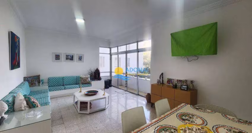 Apartamento com 3 dormitórios à venda, 127 m² por r$ 850.000,00 - pitangueiras - guarujá/sp