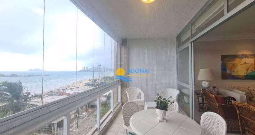 Apartamento com 4 dormitórios à venda, 190 m² por r$ 1.550.000,00 - pitangueiras - guarujá/sp